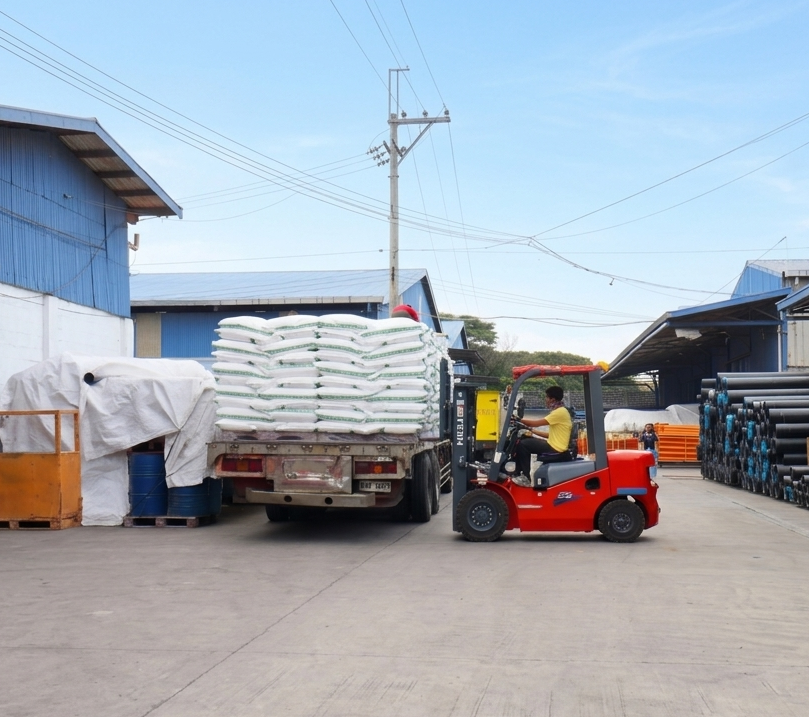 CROWN PVC compounds delivery